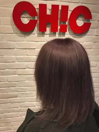ミディアム カラー 吉岡 三四朗のヘアスタイル