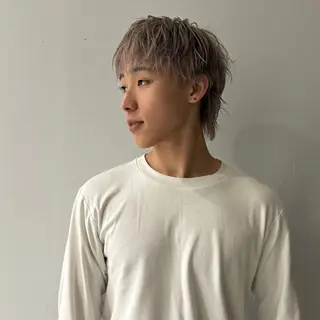 カラー メンズ kosuke 表参道のヘアスタイル