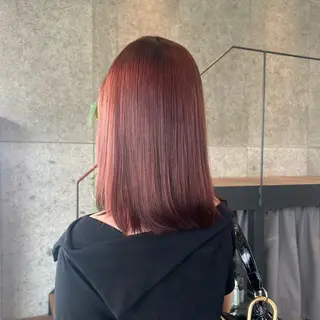 カラー 🍓垢抜けハイトーン 🍓HINAのヘアスタイル