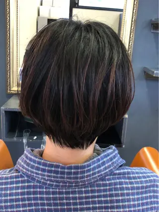 ショート レイヤーカット 早崎太生のヘアスタイル