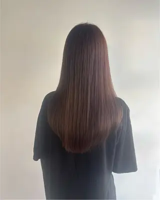 ロング カラー よしなり あみのヘアスタイル