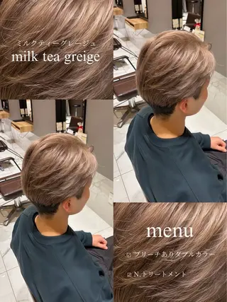 カラー メンズ Le Coeur 喜多町店/三田のヘアスタイル