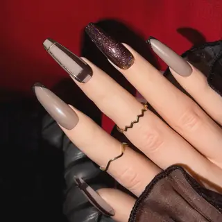 ネイル 夜までElle.M 【エルマ】オーナーのネイルデザイン