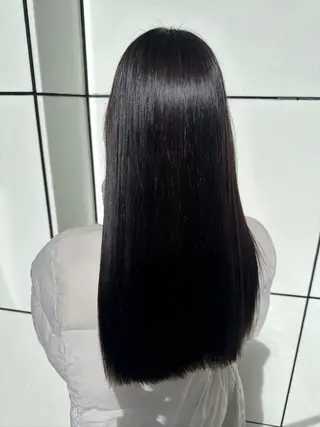 ロング カラー 💙寒色カラー / リナ🦋‪🫧のヘアスタイル