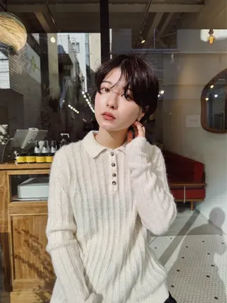 ショート honoka ikegamiのヘアスタイル