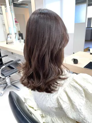 セミロング カラー 🌷tocca Mai🌷のヘアスタイル