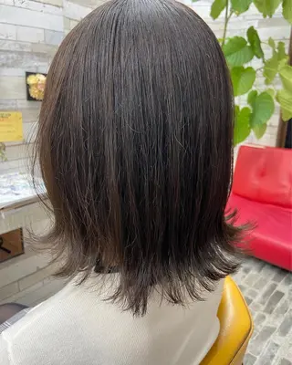 ミディアム カラー 大坪 拓斗のヘアスタイル