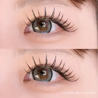 マツエク・マツパ eyelash Lumièreのマツエク・マツパデザイン