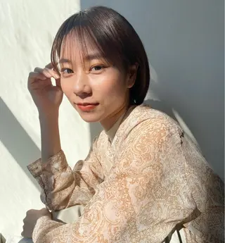 ショート カラー 💛似合わせカット カラー💛 amiのヘアスタイル