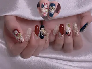 ネイル 長さだし専門店 M2　rikaのネイルデザイン