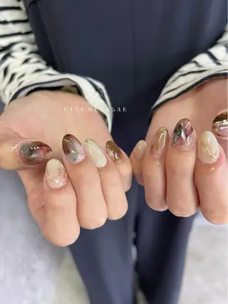 ネイル わたなべ ちかのネイルデザイン