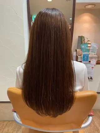 ロング カラー サプリームヘア 飯田みち瑠のヘアスタイル