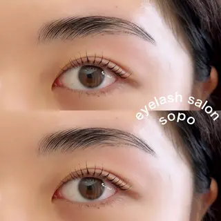 アイブロウ eyelash salon sopo所属・sopo 山口のマツエク・マツパデザイン