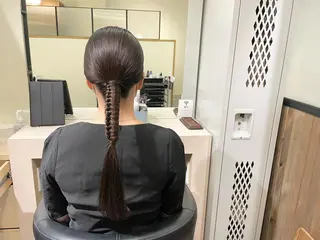 ロング ヘアアレンジ Laf かおりのマツエク・マツパデザイン
