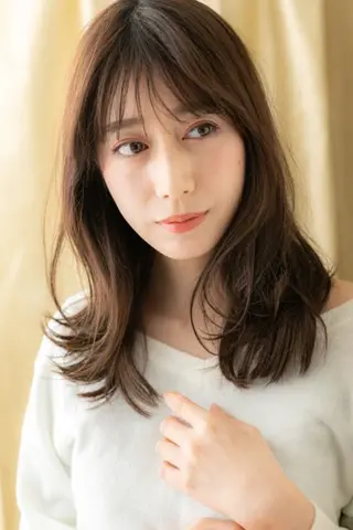 ミディアム カラー パーマ クセ毛解決💠艶髪 縮毛矯正💠棚村竜太のヘアスタイル