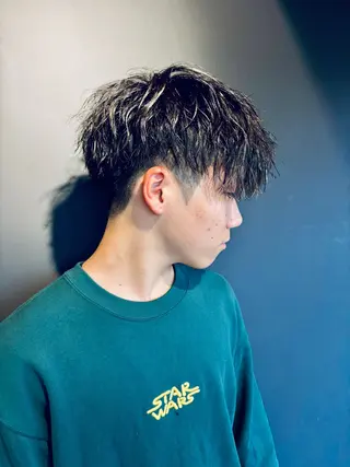 ショート パーマ メンズ 2ndHOUSE 松本晃佳のヘアスタイル