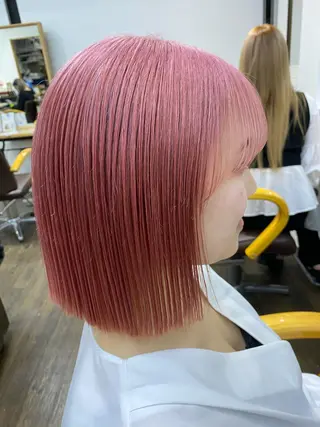 ショート カラー IwAsh大和駅前店 河野亜里香のヘアスタイル