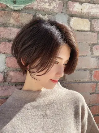 ショート 🌟モテ髪ショート 🌟店長 津賀涼のヘアスタイル