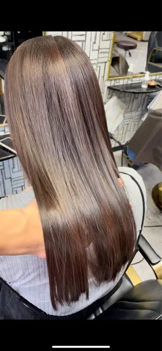 ロング 池田 亮雅のヘアスタイル