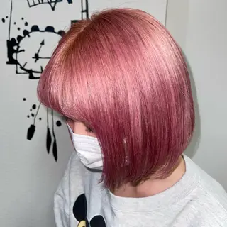 ミディアム カラー ｼﾉｻﾞｷ ｷﾅのヘアスタイル
