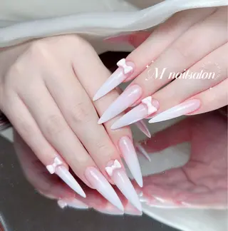 ネイル M🌷nail 長さだし専門店のネイルデザイン