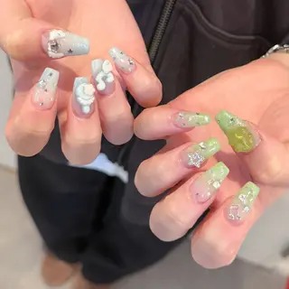 ネイル ユカ‎𖤐nail 堺筋本町/心斎橋のネイルデザイン