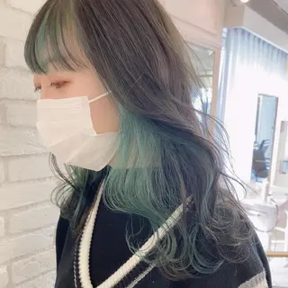 ミディアム カラー 渋谷/ボブ×髪質改善 輝来のヘアスタイル