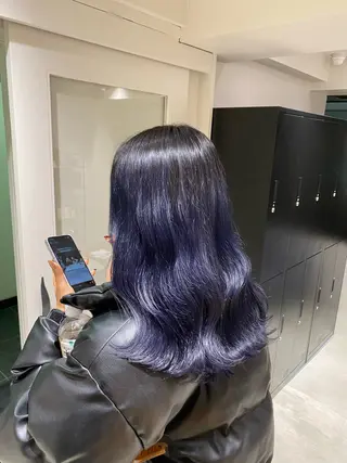 ミディアム 荒木 たけるのヘアスタイル