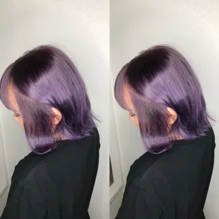 ミディアム カラー 似合わせ/ブリーチ カラー.岡田友仁のヘアスタイル