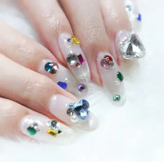 ロング Re nailのネイルデザイン