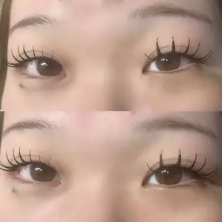 マツエク・マツパ 👑𝐊𝐢𝐧𝐠 心斎橋MIREI🌺のマツエク・マツパデザイン