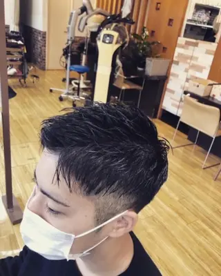 ショート メンズ 東中野🥇美容室 FLOW東中野店のヘアスタイル