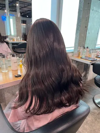 セミロング 似合わせhair🌷 momoのヘアスタイル