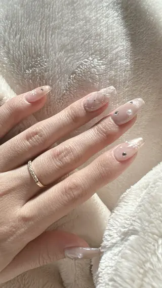 ネイル lili.nail y2k/長さ出しのネイルデザイン