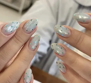 ネイル By moonネイル 🌷ワンホン/韓国風のネイルデザイン