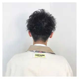 ショート メンズ 癖毛、多毛の方歓迎 三浦　麻衣のヘアスタイル