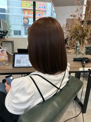 ショート 🧸艶ブリーチ/深み カラー🌺Noa🌺のヘアスタイル