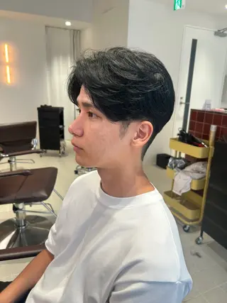 メンズ 透明感ハイトーン/ レイヤー/セイナのマツエク・マツパデザイン