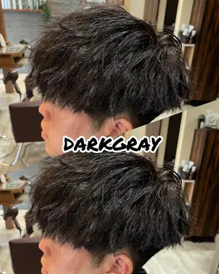 メンズ 仙台/メンズ/ フェザー/リョウのヘアスタイル