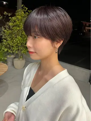 ショート 網谷 萌夏のヘアスタイル