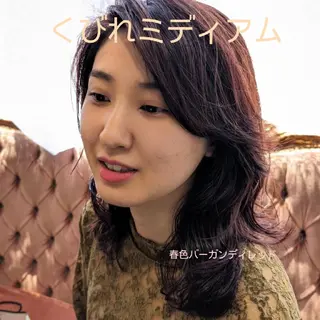 ミディアム 中区/legare 🌈山村/髪質改善のヘアスタイル