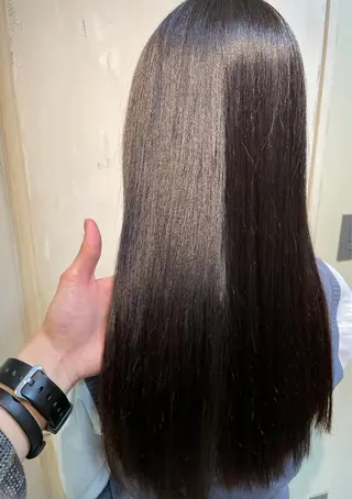 ロング 荒木 康太のヘアスタイル