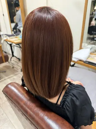 ミディアム 初めての方も安心⭐️ 自分史上最高の美髪をのヘアスタイル