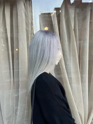 セミロング マテリアル 中央駅店のヘアスタイル