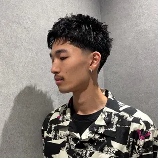 メンズ 志村 シュンスケのヘアスタイル