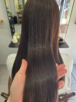 セミロング 野村 果音(カノン)のヘアスタイル