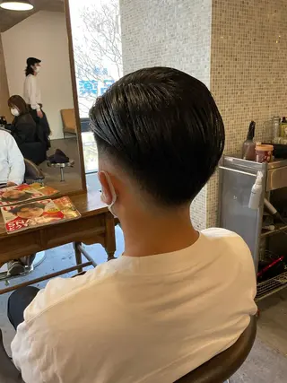 ショート メンズ ∮フェードスタイル∮ 加藤嘉陛のヘアスタイル