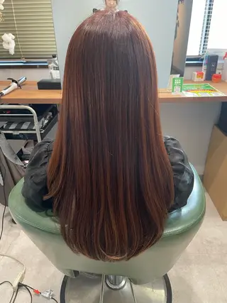 ロング カラー 今雪 聡美のヘアスタイル