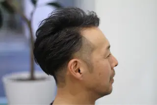 パーマ メンズ 矢島 真樹のヘアスタイル
