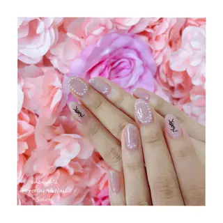 ミディアム ネイル 👑enen style👑のネイルデザイン